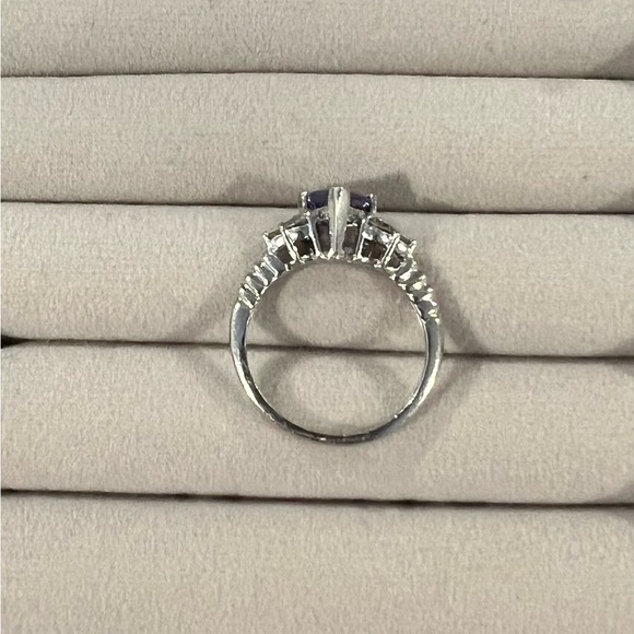 Levian Princess Alexandra Collection. Tanzanite and Diamond ring. - Picture 3 of 11